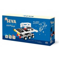 Stavebnice Seva  Vesmír Měsíční stroje plast 308ks v krabici 31x16x7cm
