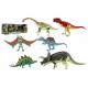 Sada Dinosaurus hýbající se 6ks plast v krabici 48x17x13cm