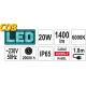 Reflektor přenosný s vysoce svítivou COB LED - 20 W/1400 lm