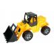 Nakladač žlutočerný Giga Trucks plast 62cm v krabici 70x35x29cm