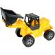 Nakladač žlutočerný Giga Trucks plast 62cm v krabici 70x35x29cm