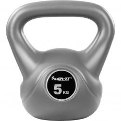 Kettlebell činka šedá - 5 kg