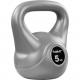 Kettlebell činka šedá - 5 kg