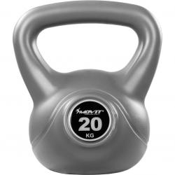 Kettlebell činka šedá - 20 kg