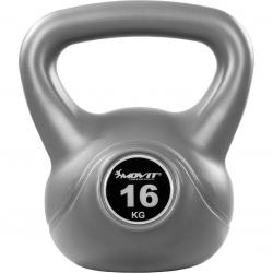 Kettlebell činka šedá - 16 kg