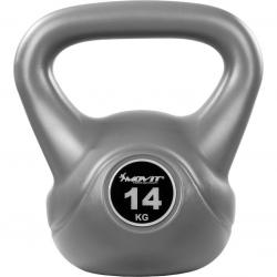 Kettlebell činka šedá - 14 kg