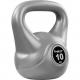 Kettlebell činka šedá - 10 kg