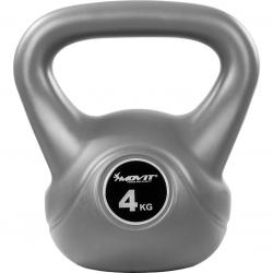 Kettlebell činka šedá - 4 kg