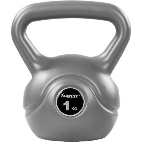 Kettlebell činka šedá - 1 kg