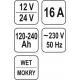 Nabíječka 16A 12/24V