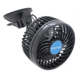 Ventilátor MITCHELL - 12V, na přísavku