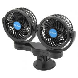 Ventilátor MITCHELL DUO - 12V, na přísavku