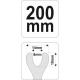 Uvolňovač čalounění dveří - 200 mm
