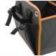 Organizér do kufru dvojitý - 54 x 34 cm, černý/oranžový