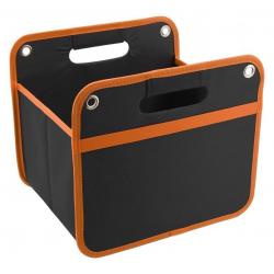 Organizér do kufru - 32 x 29 cm, černý/oranžový