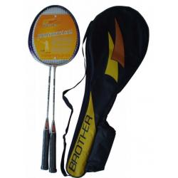 Badmintonová sada - 2 pálky ALU + košíček