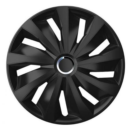 Sada krytů kol Grip Black 14&quot 