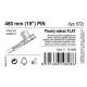 Stěrač FLAT BULK (PIN) - 19&quot /480 mm