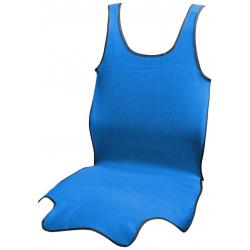 Potah sedadla přední TRIKO SOFT - modrý