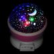 LED Star Light projektor noční oblohy - růžová