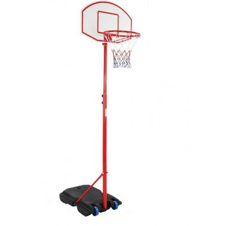 Basketbalový koš s kolečky, nastavitelný 113 - 236 cm