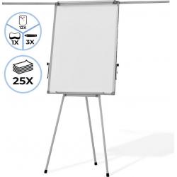 Velký flipchart s držákem papírů - 60 x 90 cm