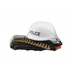 Sada Policie helma + samopal