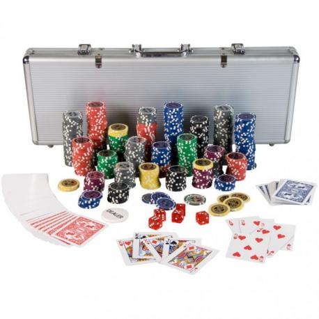 Poker Set - 500 laserových žetonů Ultimate