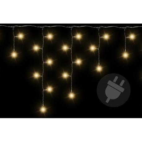 Vánoční světelný déšť - 11,9 m, 600 LED, teple bílý