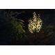 Dekorativní LED strom s květy - 1,5 m, teple bílá