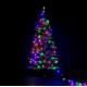 Vánoční LED osvětlení - 40 m, 400 LED, barevné