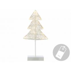Vánoční dekorace - strom, 40 cm, 20 LED diod