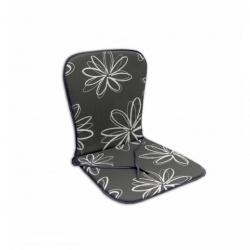 Sedák SAMOA - šedý s květy 30200-700