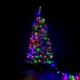 Vánoční LED osvětlení - 10 m, 100 LED, barevné + ovladač