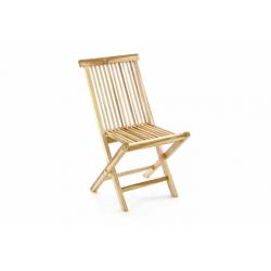 Skládací židle Gardenay z týkového dřeva