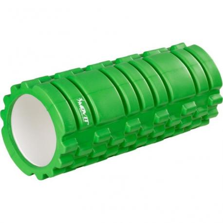 Posilovací masážní válec - FITNESS ROLLER MOVIT zelená