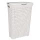 Koš na prádlo STYLE RATTAN 40 l krémová CURVER