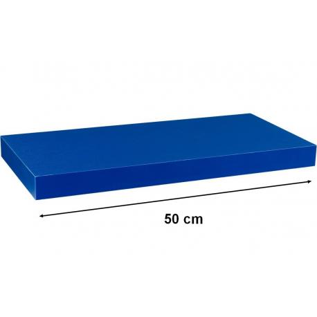 Nástěnná police STILISTA VOLATO - modrá 50 cm