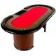 XXL pokerový stůl Royal Flush, 213 x 106 x 75cm, červená