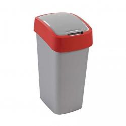 Odpadkový koš FLIPBIN 50l - červený CURVER