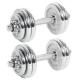 Činkový set chrom 30 kg MOVIT