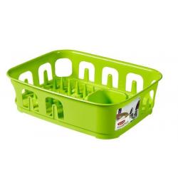 Odkapávač nádobí ESSENTIALS obdélník - zelený CURVER