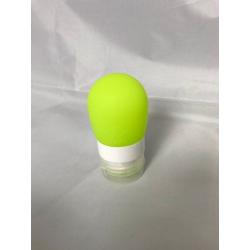 Cestovní silikonová lahvička na tekutiny - Obsah: 38 ml - zelená