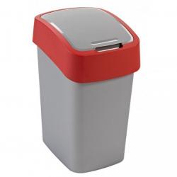 Odpadkový koš FLIPBIN 25l - červená CURVER