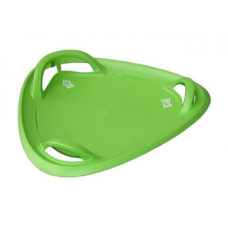 Meteor 60 talíř sáňkovací - zelený