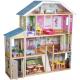Dřevěný domeček pro panenky, 1190 x 316 x 1234 mm