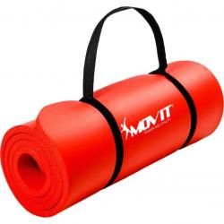 Podložka na jógu MOVIT 190 x 60 x 1,5 cm červená