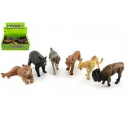 Zvířátka safari ZOO plast 10cm