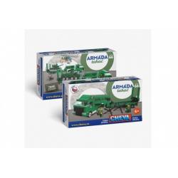 Stavebnice Cheva 66 Tahač plast 500ks v krabici 38,5x24x9cm