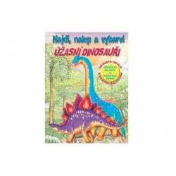 Pracovní sešit Úžasní dinosauři CZ verze - 21 x 28 cm